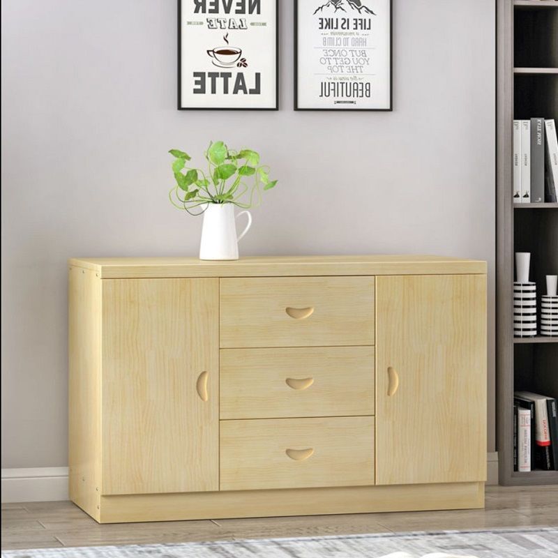 Hot Selling Solid Wood Tv Cabinet for Small Apartments, Widened Modern Simple Tv Cabinet, Wide Surface Storage Cabinet, Multi-Functional Storage Cabinet