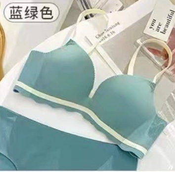 Macarons, sin costuras, recolección lateral, retoños, retoños antideslizantes, ropa interior antiflacidez, sujetador de niña, senos pequeños, grandes