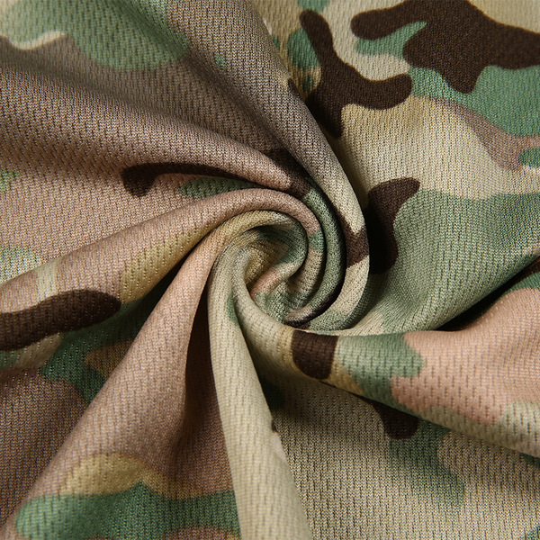 camouflage summer sports travel tactics T-shirt for training