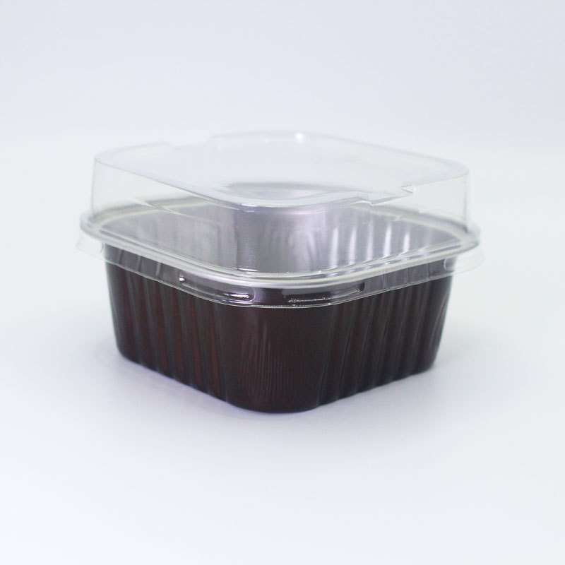 9035 pudín 150ml iceberg lava embalaje de chocolate pastel moustilla barra de postre caja cuadrada