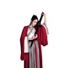 Hanfu women's costume 2024 spring and summer new product retro -element intersection Qiandong dresses big sleeve shirt three -piece suit