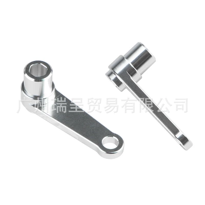 lower windscreen support arm, lower – Motorcycle front windshield - silver-two