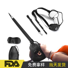 亚马逊热销门上脖子吊床 舒缓牵引颈部拉伸器 家用便携式拉伸吊床
