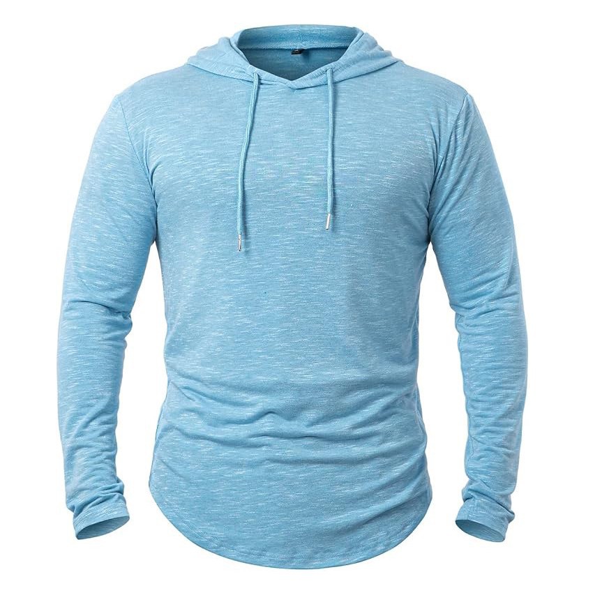 2026 Amazon Spring/Autumn New Collection: European Size Men's Sports Hoodie with Long Sleeves, Direct from Factory for Cross-Border Sales