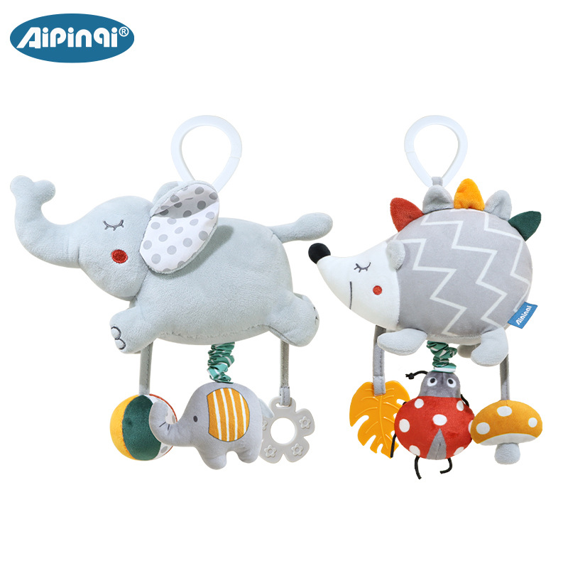 Aipinqi música campana juguete bebé carro muñeca colgante bebé campana cama colgante juguete en stock