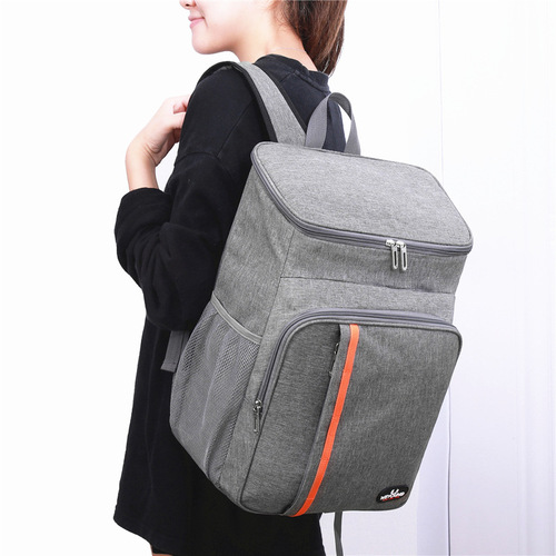 Cross-border exclusive picnic backpack, shoulder insulation bag, outdoor ice bag, thickened insulation backpack, leak-proof picnic bag