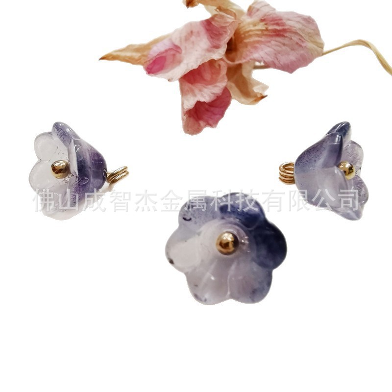 国风铃儿花扣子陌上花开芳华岁月 似琉璃玲珑于红尘远古的典雅