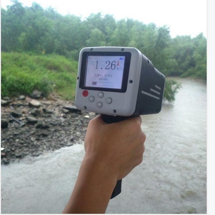 Coal de China suministrado velocímetro de onda de mano velocidad de flujo de agua velocímetro de chorro de inundación precio excelente