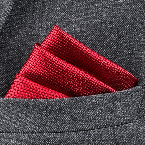 Men's suit pocket square scarf men's shirt handkerchief scarf chest scarf small white formal suit chest scarf silk scarf