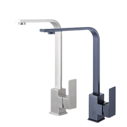 304 stainless steel kitchen faucet household sink faucet hot and cold sink wash basin mixed water hot and cold faucet