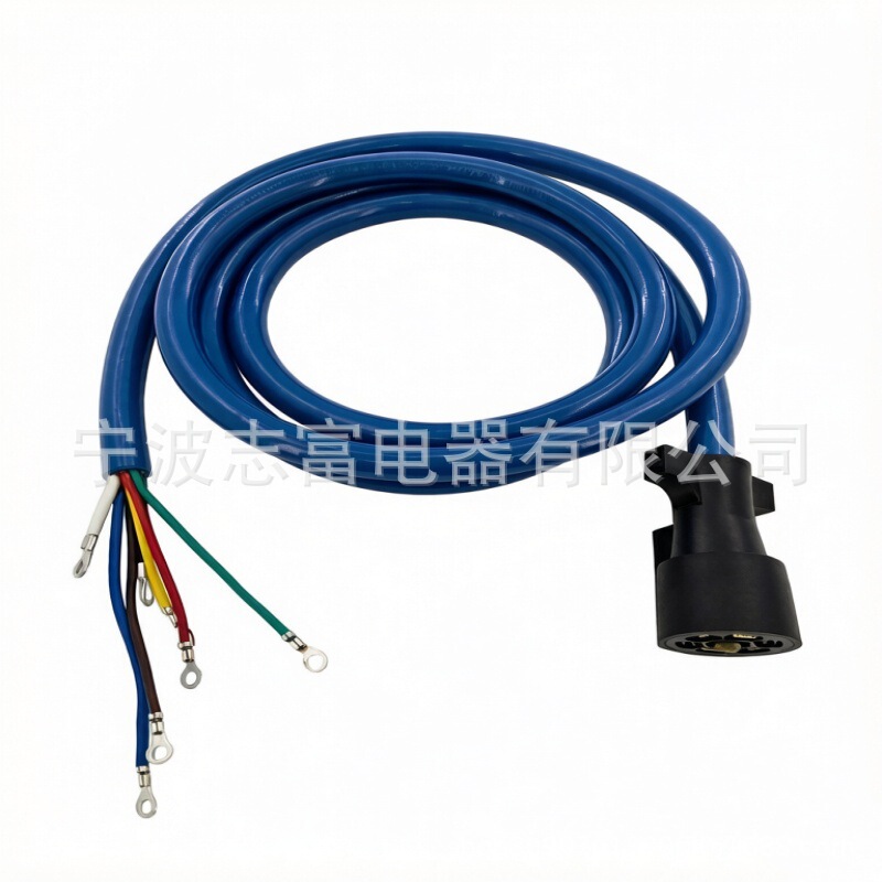 American standard power RV plug adapter extension cable 7-core trailer cable N10-30P N14-30R American standard power RV plug adapter extension cable 7-core trailer cable N10-30P N14-30R