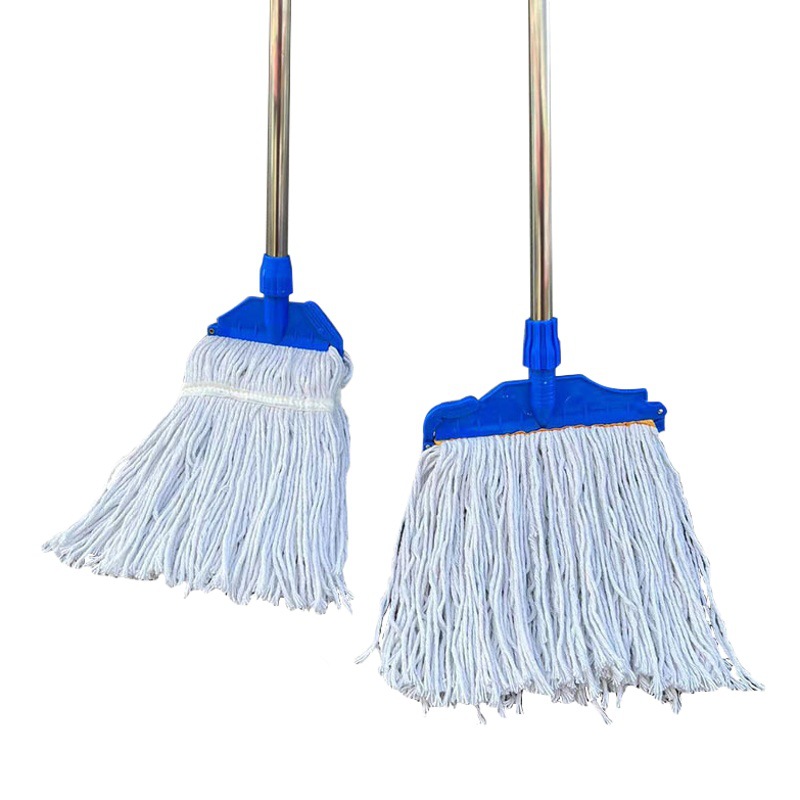 Mopa pequeña para polvo de algodón, mopa de limpieza con clip, mopa plana, mopa absorbente, mopa de torsión manual, almohadilla para mopa, mopa para encerar, herramienta mágica para el perezoso.