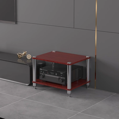 Equipment Stand, Shock-Absorbing Stand, Tv — Electric car big tripod - two-story-conjoined-teak-color