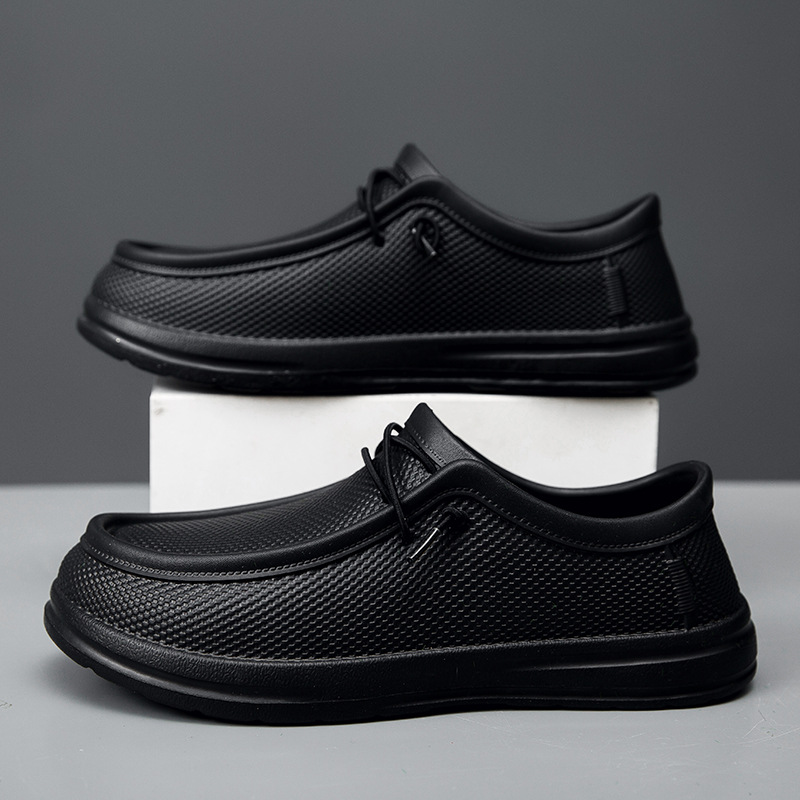 Xiyin's Popular Large-size Lightweight Leather For Men, Oil-resistant And Slip-resistant Chef Shoes, Cross-border_vogvips.com