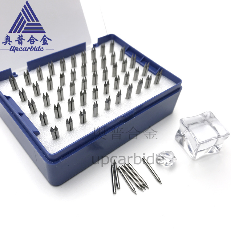 硬质合金钨钢针 碳化钨圆棒磨尖雕刻针Φ2*20*30°钨钴合金针