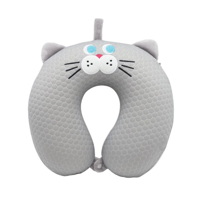 회색 고양이 메모리폼