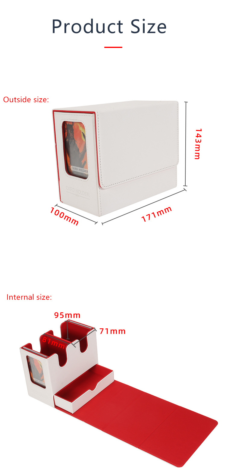 Export-quality High-end PU Leather 260+ Game Magic: The Gathering Multi-window Box, Card Storage Box_voghion.com