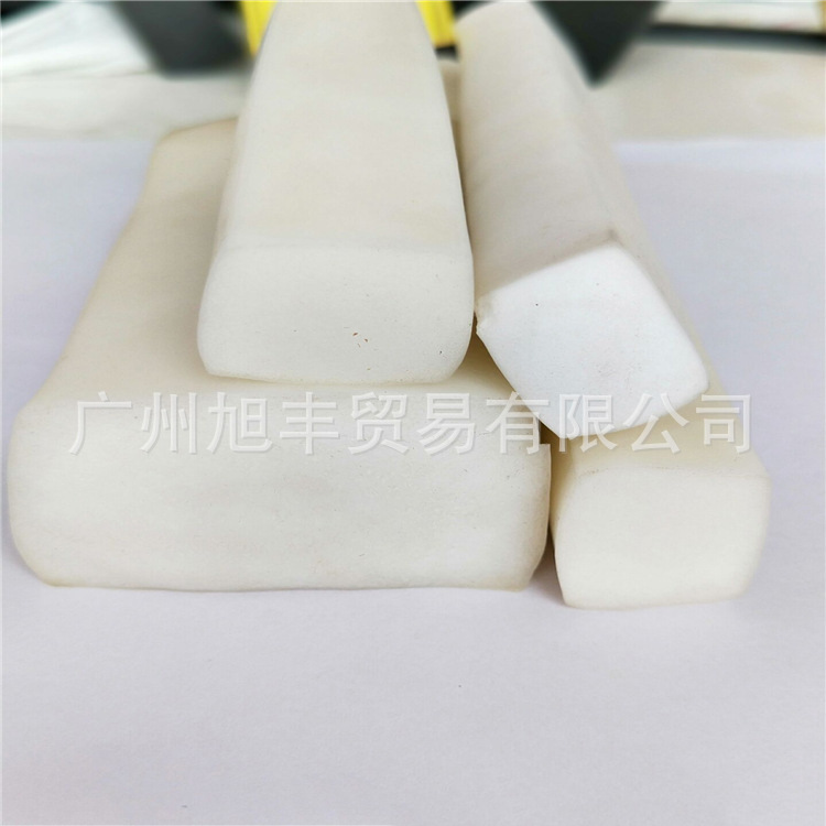硅胶发泡海绵密封条 耐高温硅橡胶阻燃密封条 加 工定 做厂家直销