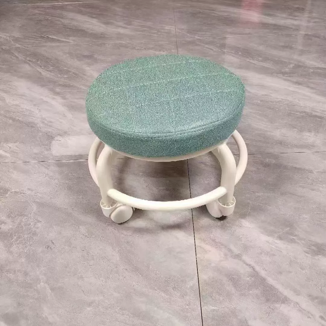 Шкив Низкий стул Универсальный стул маленький табурет мобильный домашний роторный табурет с колесом арендная комната стул бесшумный противоскользящий