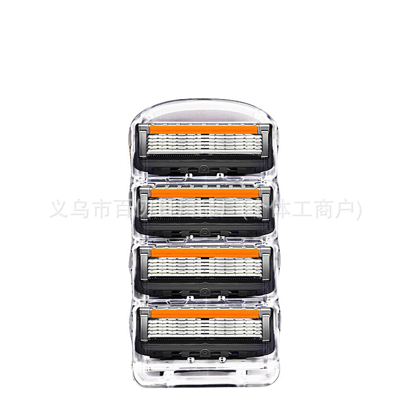 ドイツ品质5层シェーバー手动シェーバーメンズシェーバーナイフ縁起の良い五层ユニバーサル5速隠れブレード|undefined