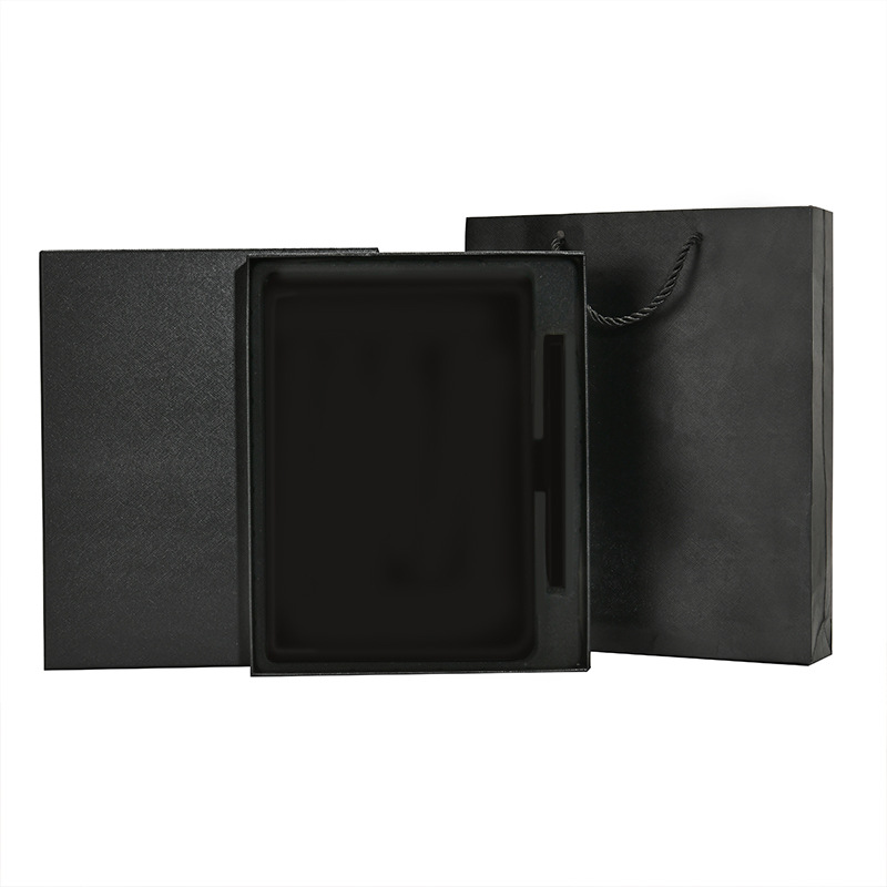 Caja de regalo de gama alta personalizada caja de regalo de papelería creativa A5 cuaderno de negocios pluma de metal de alta gama traje al por mayor