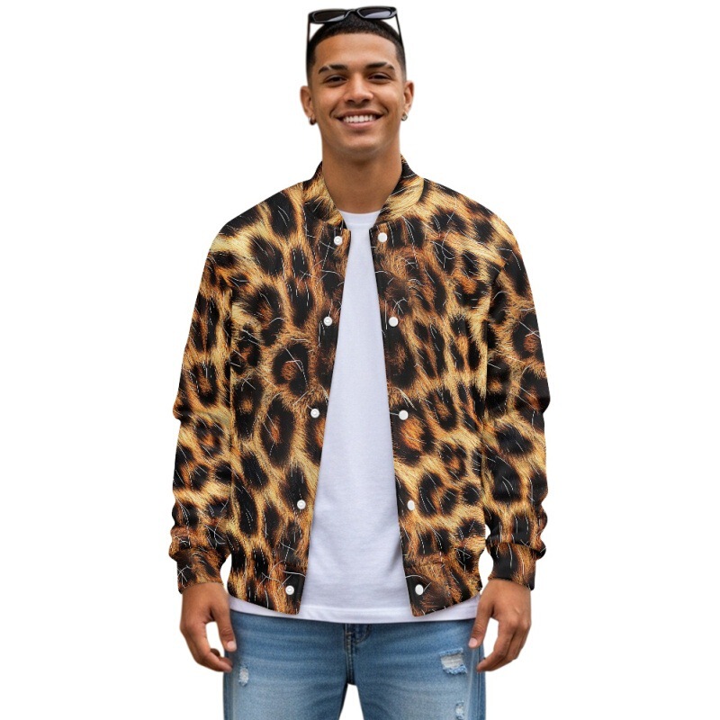 Foreign Trade Jacket with Leopard Print, One Piece Minimum Order, Printable Pattern, 5 to 7 Days Lead Time, Short Delivery Time, Supports Amazon Independent Station Wholesale Foreign Trade Jacket with Leopard Print, One Piece Minimum Order, Printable Pattern, 5 to 7 Days Lead Time, Short Delivery Time, Supports Amazon Independent Station Wholesale