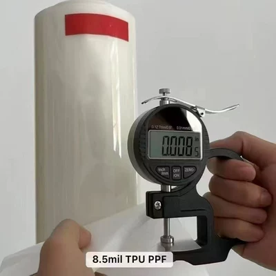 Car paint protective film Wrap, Full Roll, Scratch-Resistant - tpu-85-thickness-full-roll-15m-shipped-volume-discounts-available-contact-customer-service-for-details