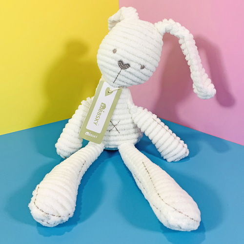 BBSKY baby animal long-legged rabbit comfort doll baby sleeping doll plush toy