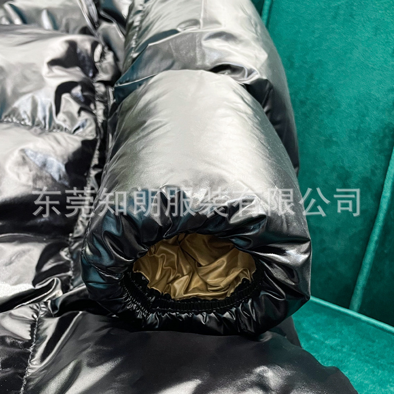 m Mengjia ダウンジャケット レディース 2025 新スタイル スプライシング ロング ハイバージョン 超厚手 ブラック ゴールド グースダウン ハイエンド ミボンコート|undefined