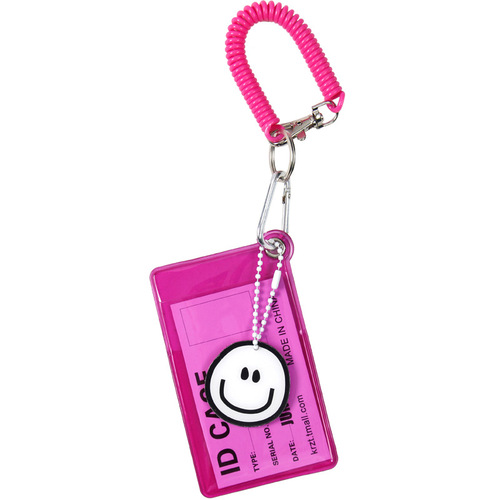 Ins Internet celebrity transparent PVC candy color card holder student card package bus card niche design document package card slot meal card