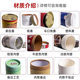 Color printing advertising tea packaging paper cans round heaven and earth cover paper tube packaging personalized printing Kraft paper cans wholesale
