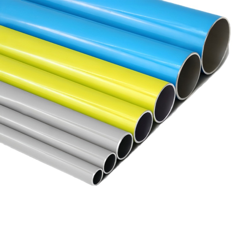 Aluminum alloy round tube corrosion-resistant rigid aluminum alloy pipeline Super pipeline Compresse