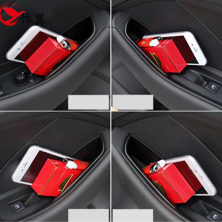 Applicable to Audi A3 2014-2016 Pull-handed storage box inside door handle box interior modification
