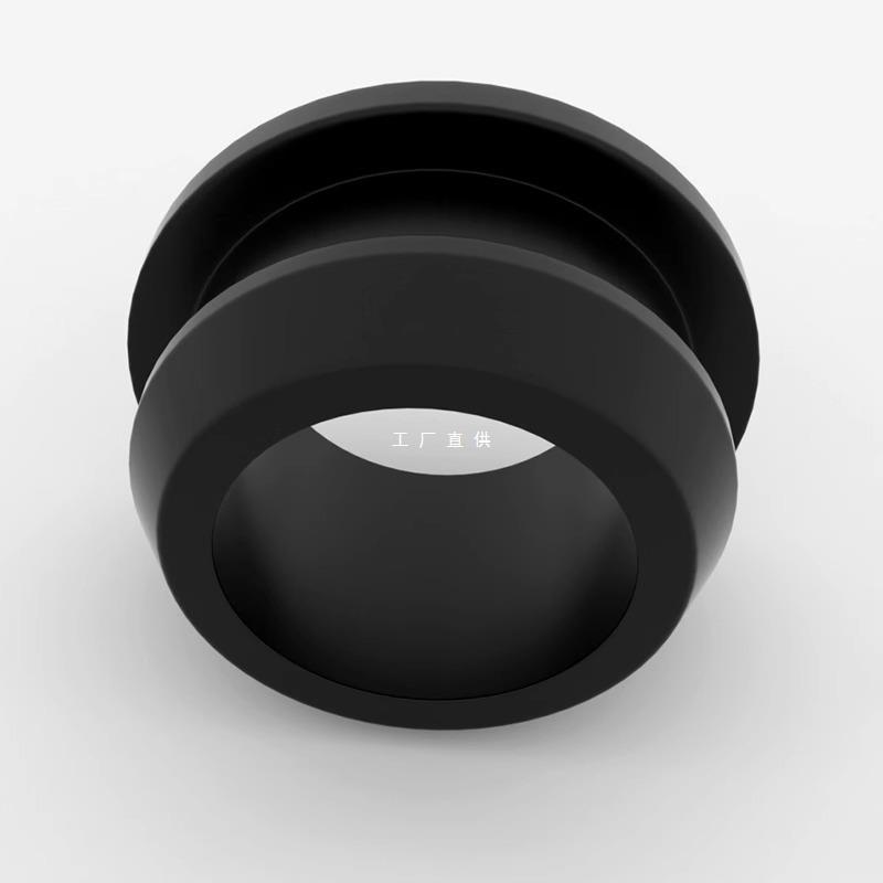 双面硅胶护线套电线过线圈弹性密封圈工字型软护套橡胶通环孔胶塞