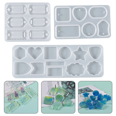 Yumeiren DIY Crystal Epoxy, Aromatherapy, Plaster Molds – Perforated Quicksand Earring Pendants & Silicone Molds Wholesale
