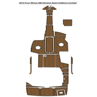 2013 Four Winns 260 Horizon��ͧ����EVA��ľ�ذ� ���R�deBay