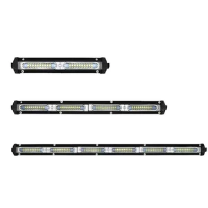 Car Led Strip Work Light Small Single Row 60W 20W 80W Spotlight Off-Road Vehicle Roof Light Auto Repair Work Light