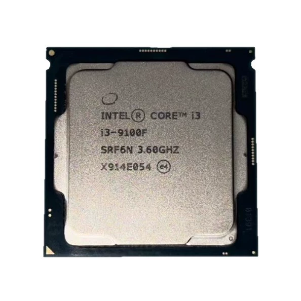 Core i3 9-го поколения i3-9100F, четырехъядерный 3.6GHz, 14nm, LGA1151, 65W, отдельный чип