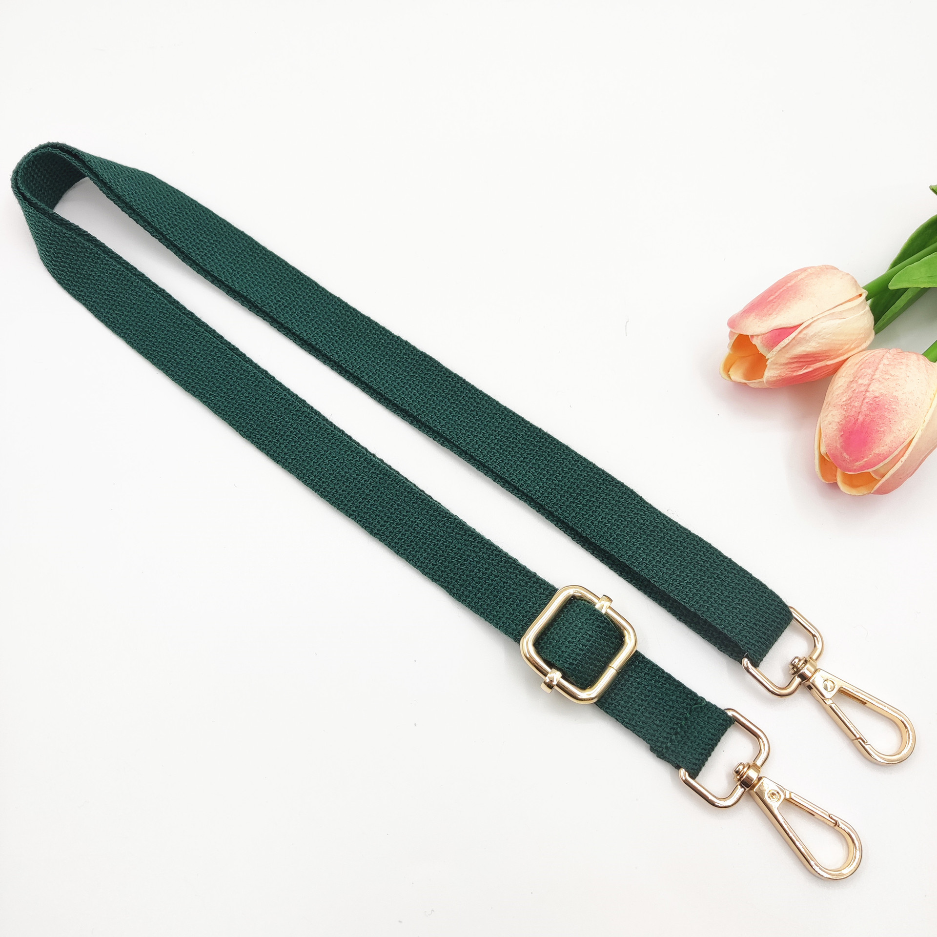 1 Pieza Poliéster Algodón Color Sólido Correa De La Bolsa display picture 18