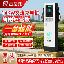 新能源汽车充电桩站14kw双枪立柜商用酒店学校停车场运营建站小区
