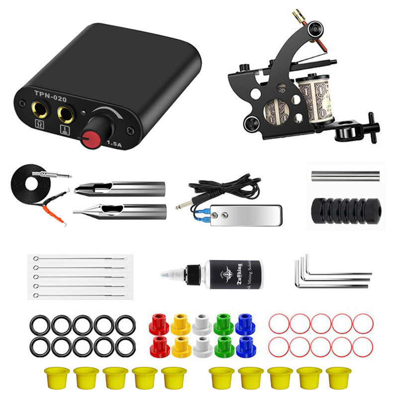 Cross-border Hot Tattoo Motor Machine Set Tattoo Beginner Self-study Tool Tattoo Machine Shrapnel Motor Machine Cross-border Hot Tattoo Motor Machine Set Tattoo Beginner Self-study Tool Tattoo Machine Shrapnel Motor Machine