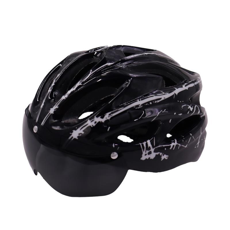 Gafas de bicicleta casco hombres y mujeres bicicleta de montaña bicicleta ciclismo equipo al aire libre casco
