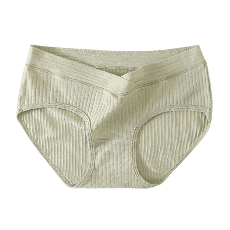Ropa interior de mujer embarazada entrepierna antibacteriana de algodón puro embarazo temprano, medio y tardío más tamaño bajo cintura vientre zapatillas ropa interior de verano para mujeres