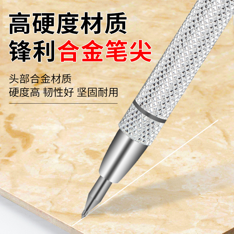 강한 자기 스크라이빙 펜으로 다이아몬드 조각 펜 세라믹 타일 바늘 교체 가능한 합금 텅스텐 강철 마커 유리 스크라이빙 나이프
