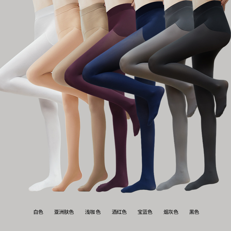 Avandi Spring and Autumn 120D [Candy Color] Velvet Apple Hip Bare Leg Handy Gadget Leggings Are Not Easy to Snag
