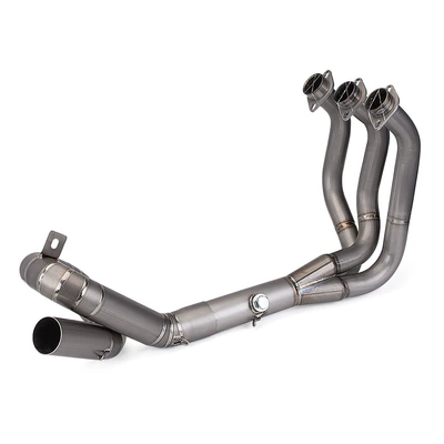 Motorcycle exhaust pipe: Front Exhaust Pipe with Back