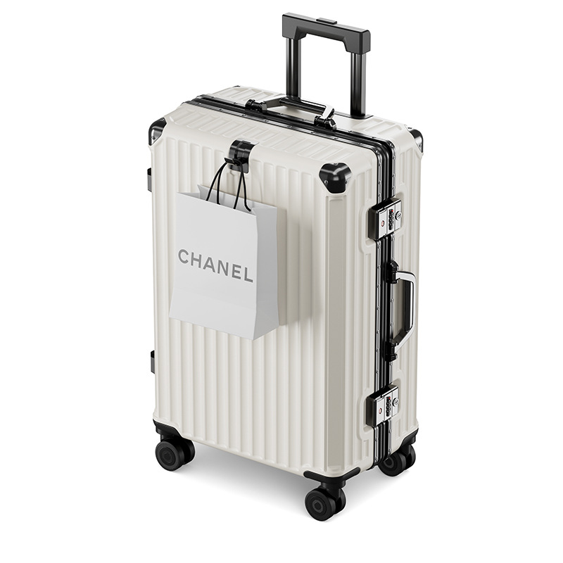 Nueva maleta con contraseña femenina, maleta con ruedas ligera, maleta de viaje de corta distancia para avión, maleta con ruedas de todo fósforo