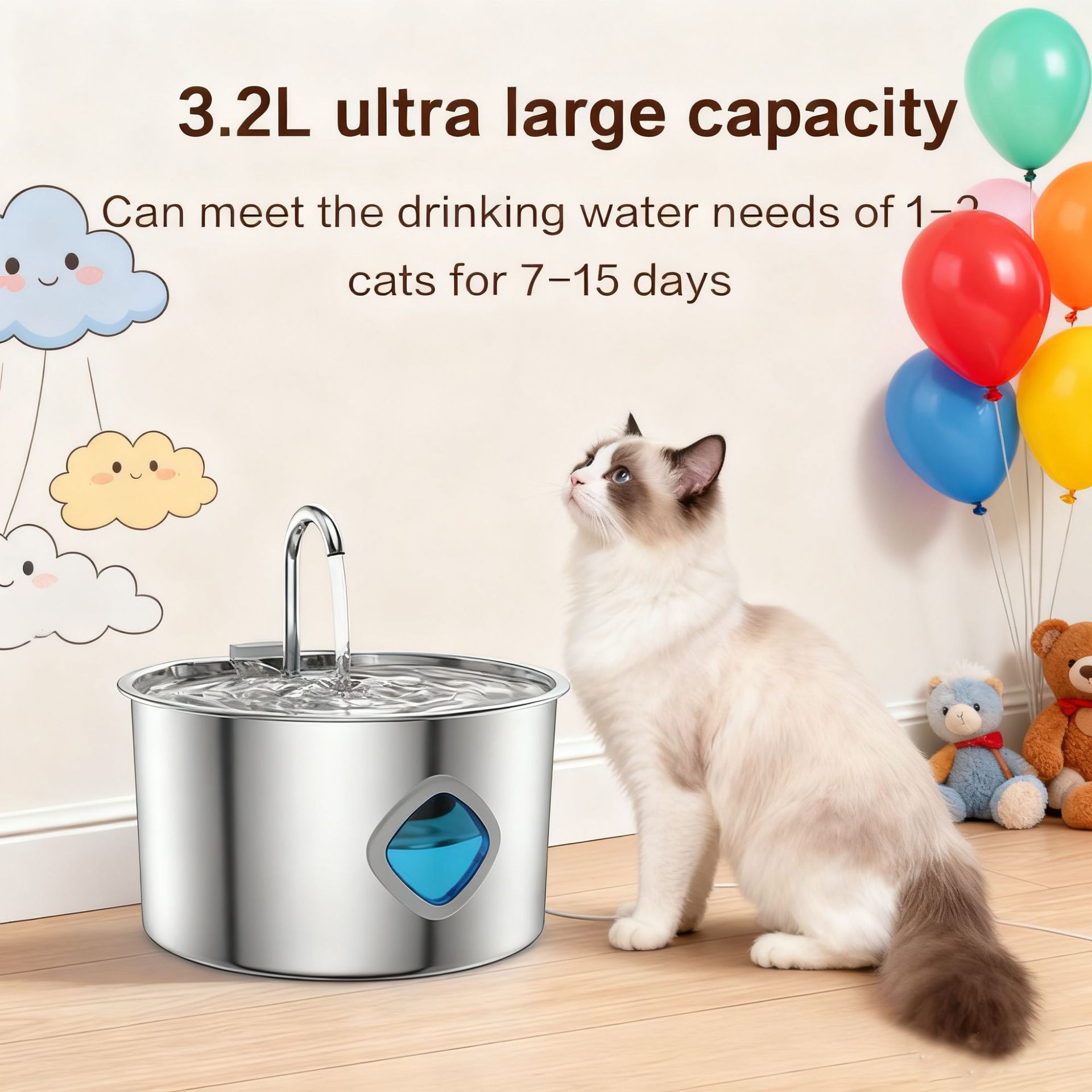 Máquina de beber para mascotas, circulación automática de agua, máquina de beber para gatos, cuenca de agua para mascotas silenciosa, artefacto de agua para perros, artículos para gatos