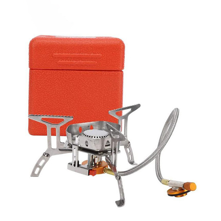Outdoor stove split stove camping picnic supplies equipment windproof camping stove folding gas stove