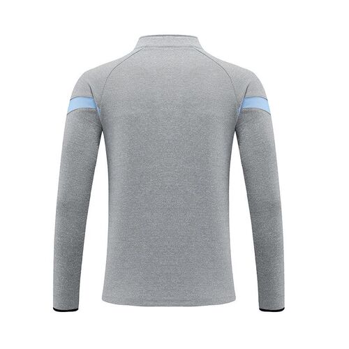 Men's Spring Casual Half-Zip Long Sleeve Sports Shirt Amazon Import Running Training T-Shirt